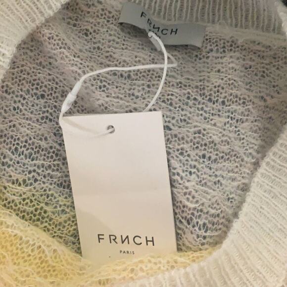 NWT FRNCH PARIS‎ LINETTE LIGHT SWEATER SZ  M - Picture 5 of 6